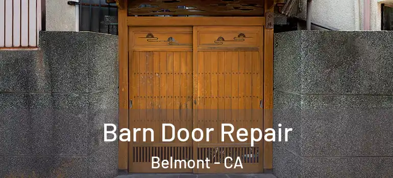  Barn Door Repair Belmont - CA
