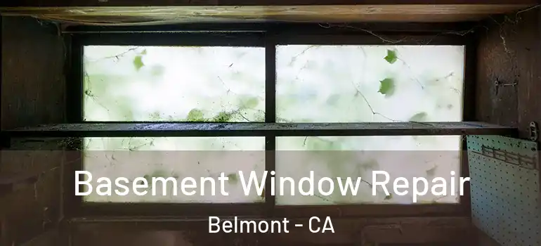 Basement Window Repair Belmont - CA