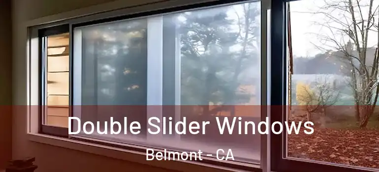  Double Slider Windows Belmont - CA