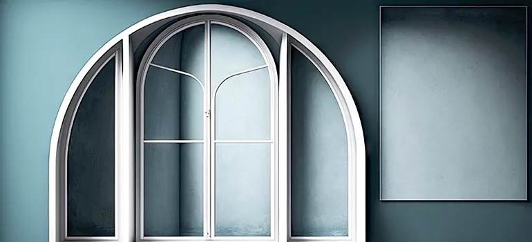 Quarter Arch Window Customization in Belmont, CA