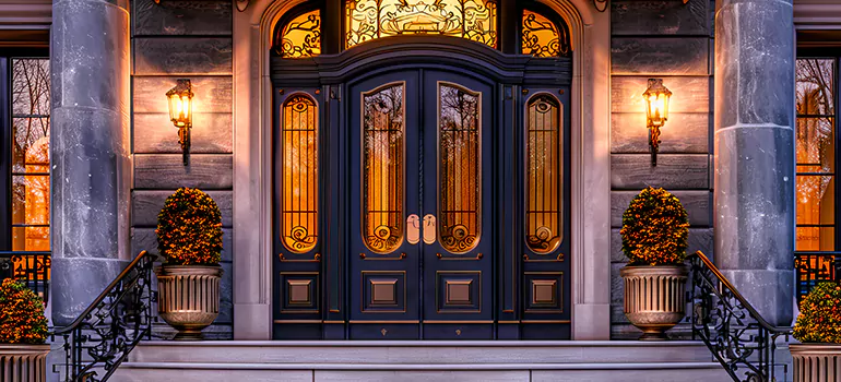 Tempered Sidelights Custom Installation in Belmont, CA