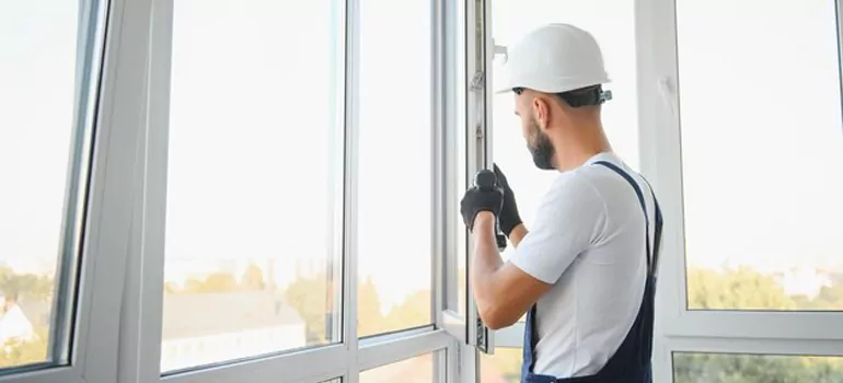 Custom Lever Windows Installation in Belmont, CA