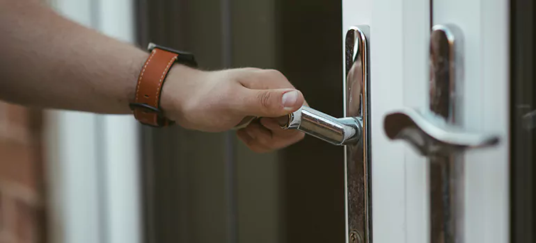 Lock Stile Activating Bracket in Belmont, CA