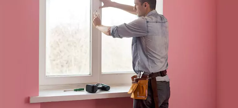 Old Window Handle Replacement in Belmont, CA
