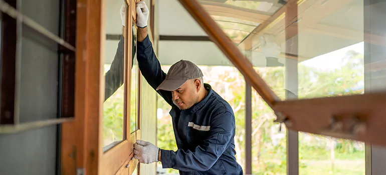 Double Hung Vinyl Window Sash Replacement in Belmont, CA