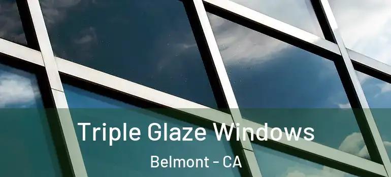  Triple Glaze Windows Belmont - CA