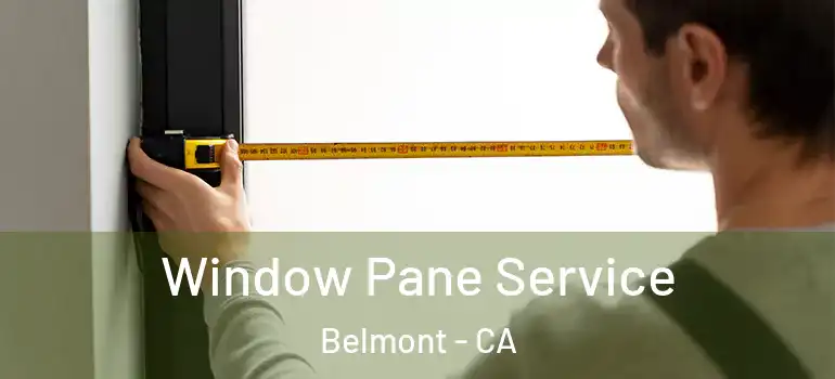 Window Pane Service Belmont - CA